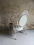 Pair of Late 19th Century / Early 20th Century Fine Wrought Iron Chairs