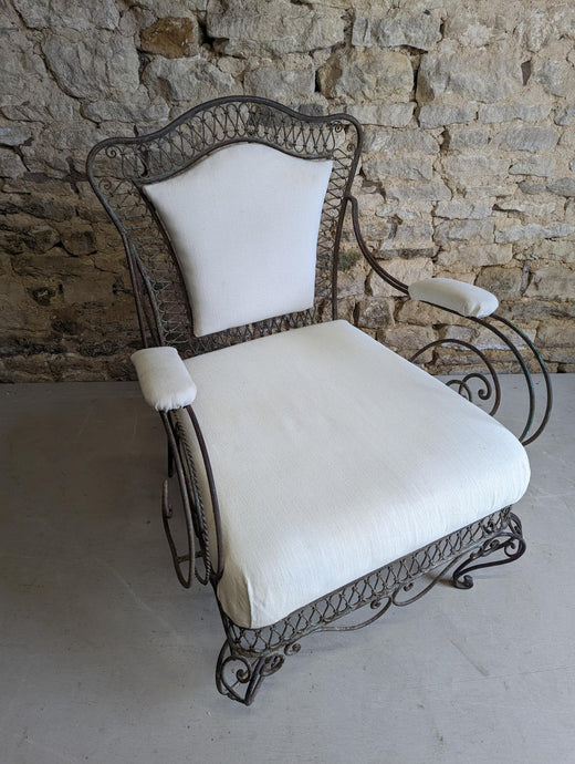 Exceptional Architectural 1930s Armchair