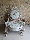 Pair of Late 19th Century / Early 20th Century Fine Wrought Iron Chairs