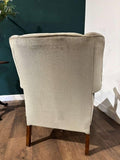 Art Deco Walnut Framed Armchair